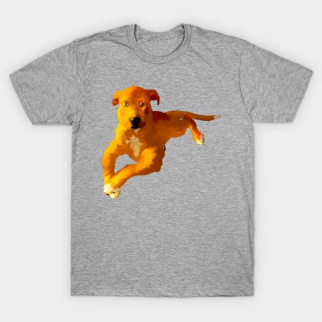 Mutt T-Shirt by Blacklightco